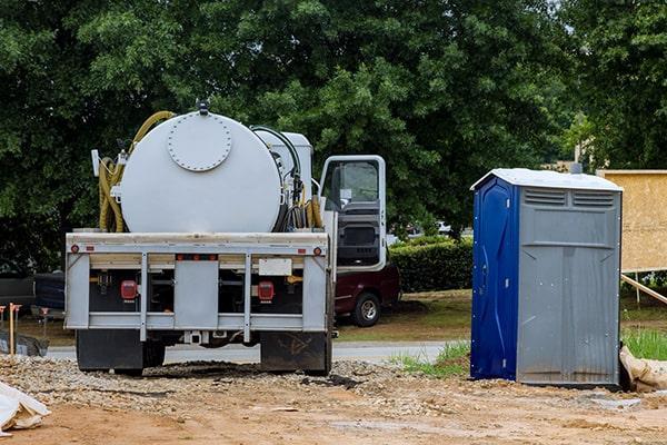 Our Monahans Porta Potty Rentals field team